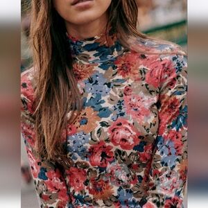 Felix jumper october flowers